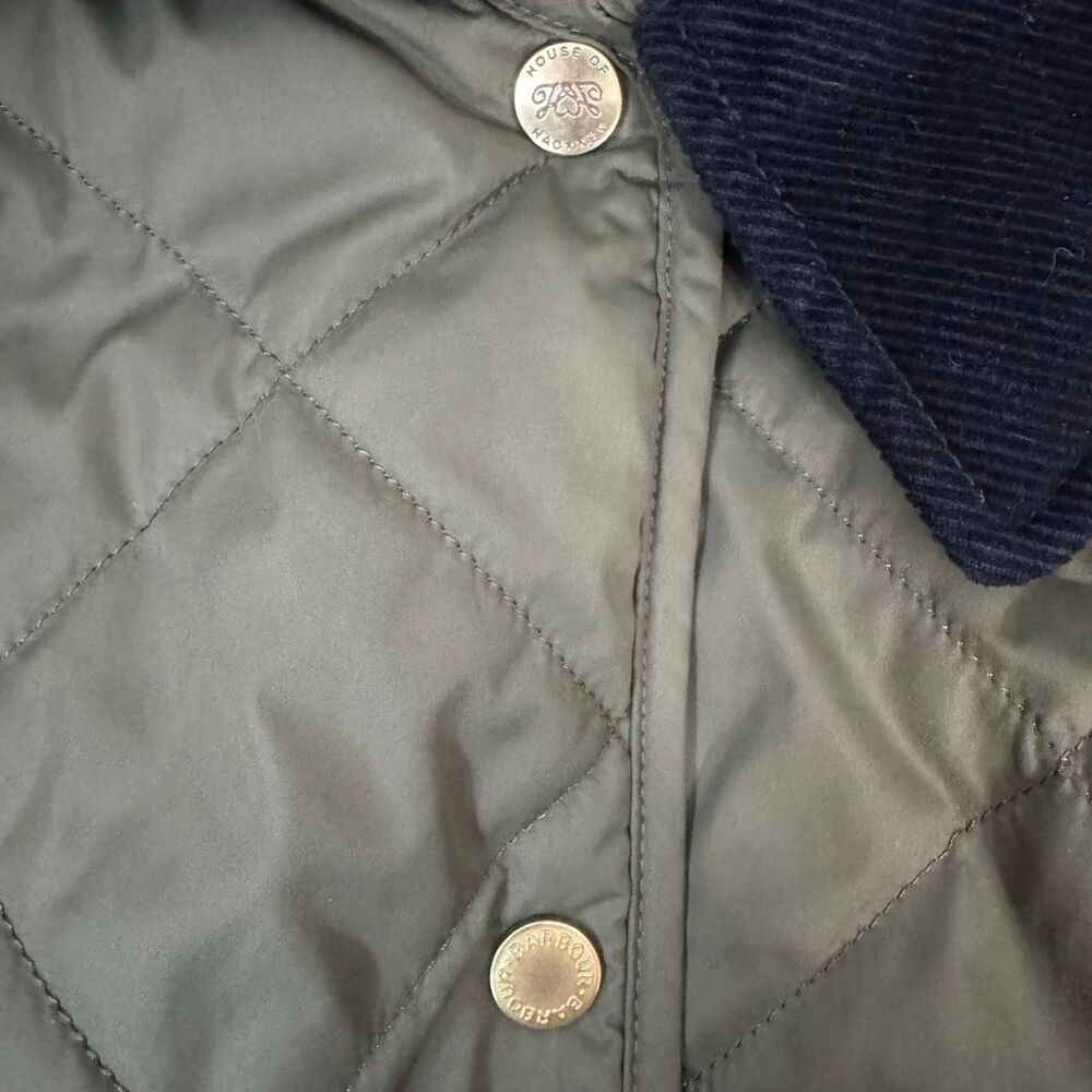 Barbour x House of Hackney - Daintry Reversible Quilted Jacket US 12 - Picture 6 of 12